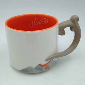Starbucks Hawaii Coffee Mug Cup Erupting Volcano Ash Smoke Handle 2014